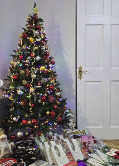 Christmas morning